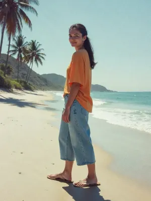 Beachside Bliss Jeans